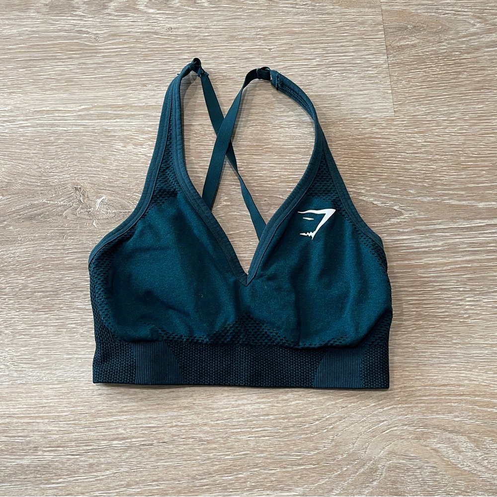 Gymshark Women's Green Sports Bra
